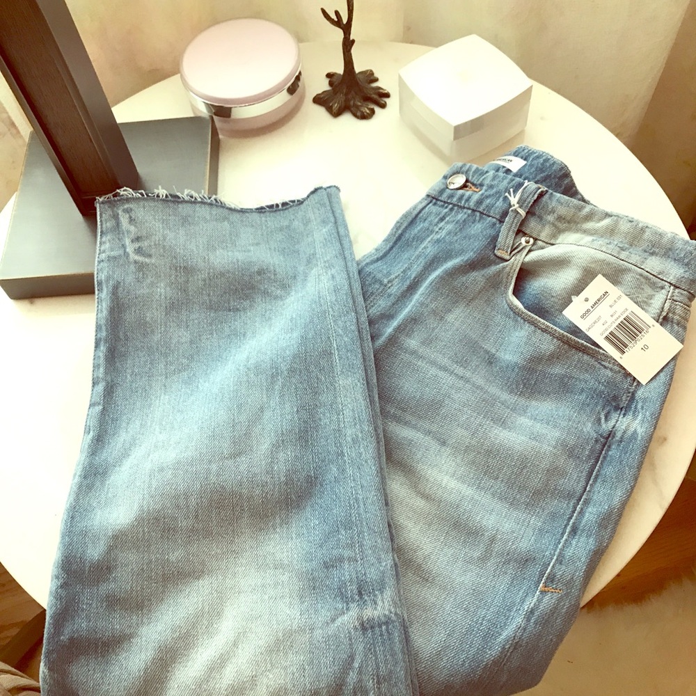 Good American - Good Cuts boyfriend jeans NWT!